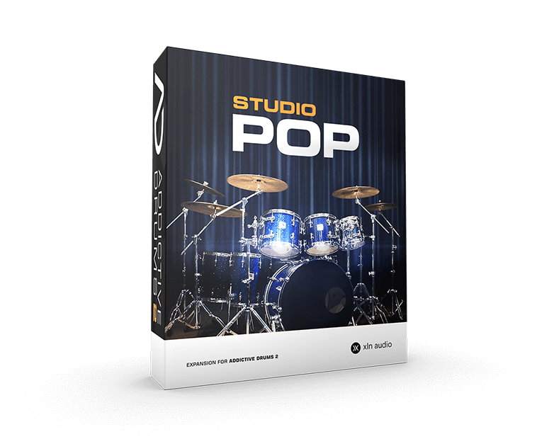 XLN Audio Addictive Drums 2 | Studio Pop (AD2+AdPak)